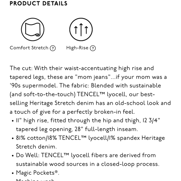 Madewell Perfect Vintage Jean - Picture 9 of 9